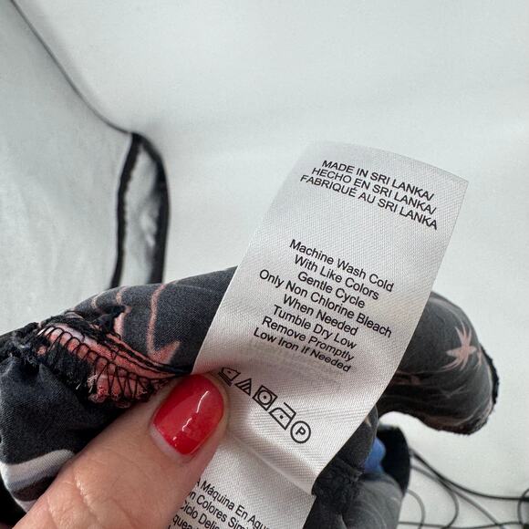 BedHead Cellestial Astrology Print Pajama Shorts 100% Silk with Pockets Size XL - Picture 5 of 7